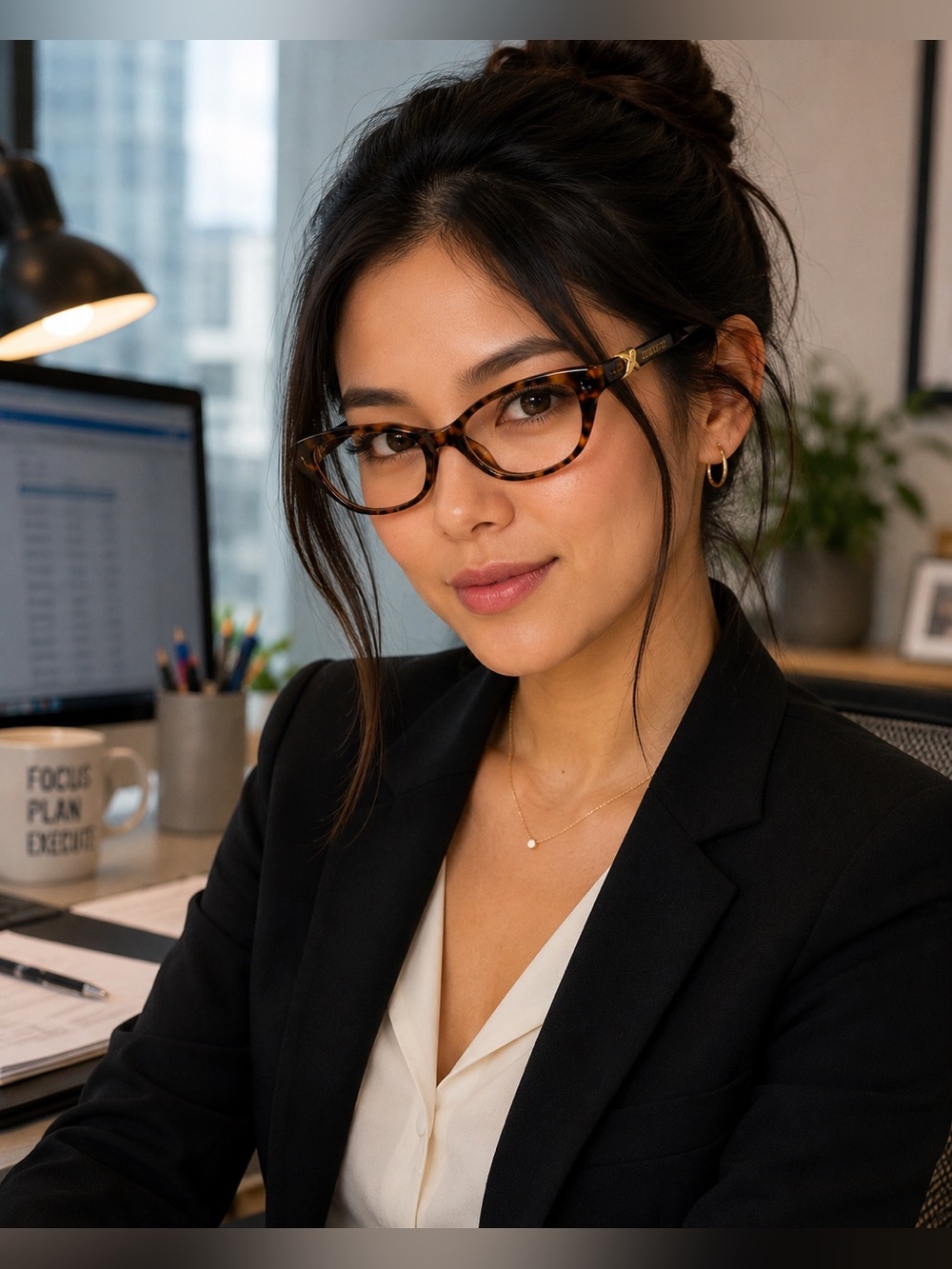 Tiffany & Co. Women’s Havana Honey Brown Full Frame Eyeglass TF2036 8116